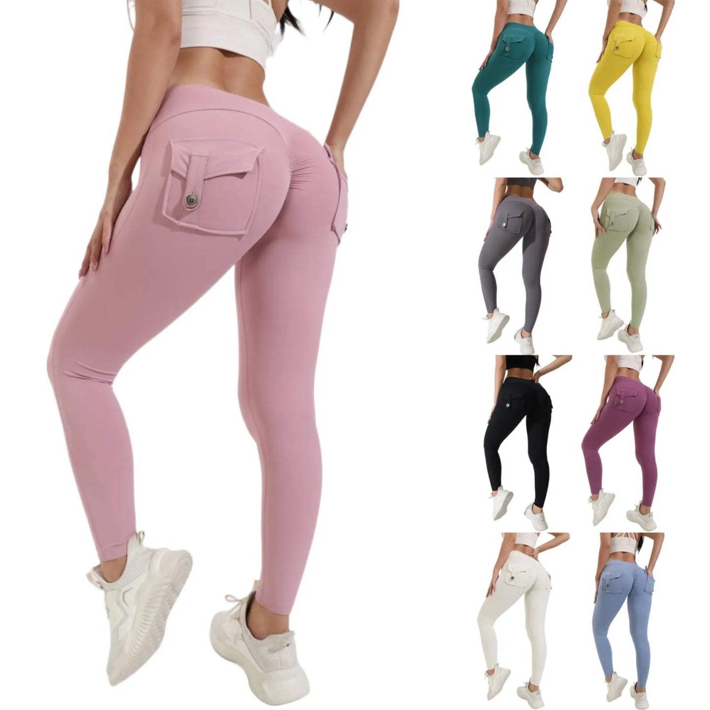 Leggings cargo per il sollevamento del sedere